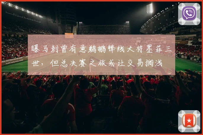 曝马刺曾有意鹈鹕锋线大将墨菲三世，但总决赛之旅或让交易搁浅